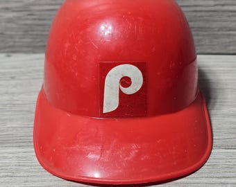 1980s MLB Plastic Philadelphia Phillies Ice Cream 5" Helmet Bowl Phillies Philly