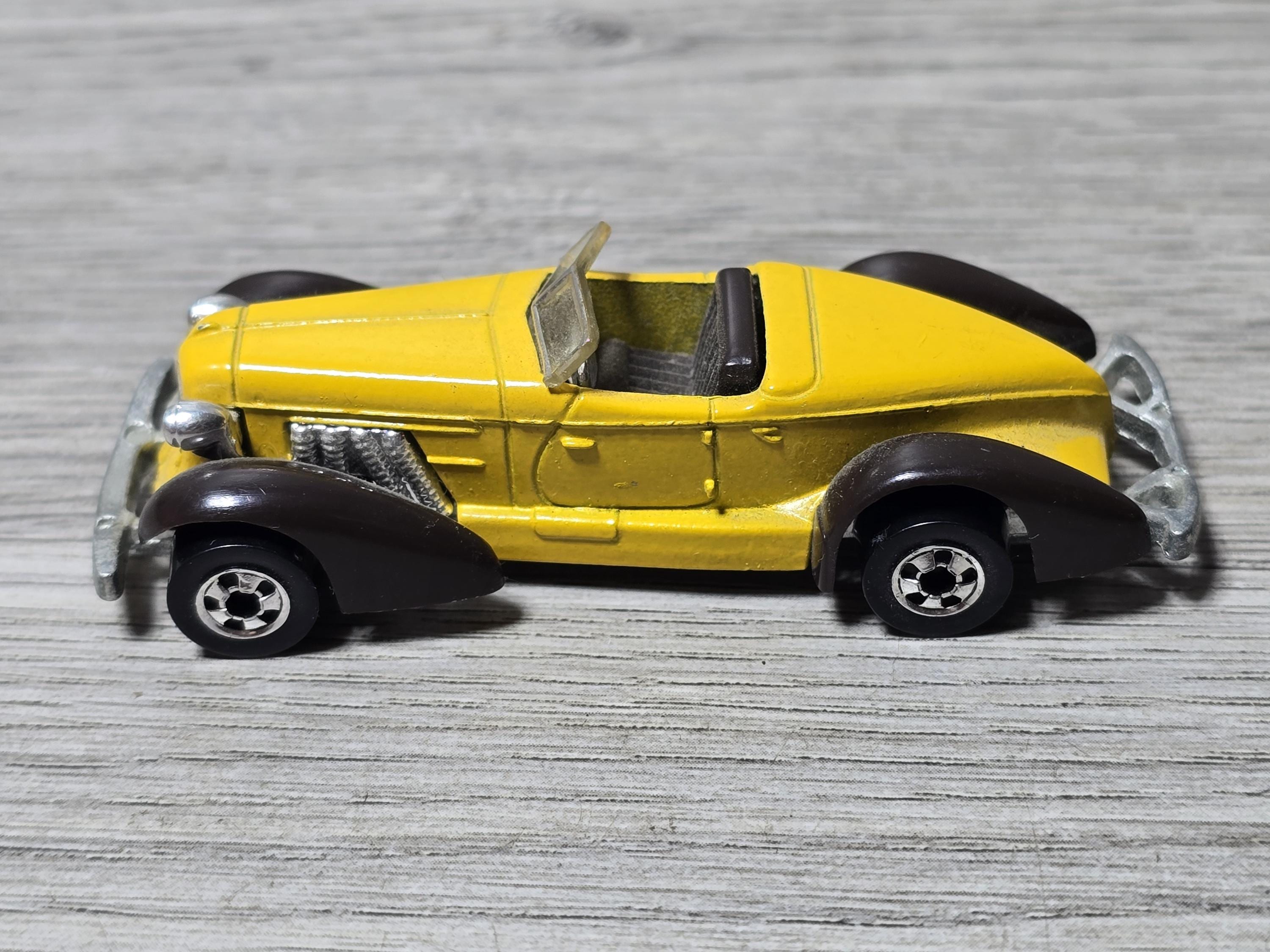 Hot Wheels 1978 Chevrolet Bel Air - 1/64 - Vintage Jaune - Miniature Collection