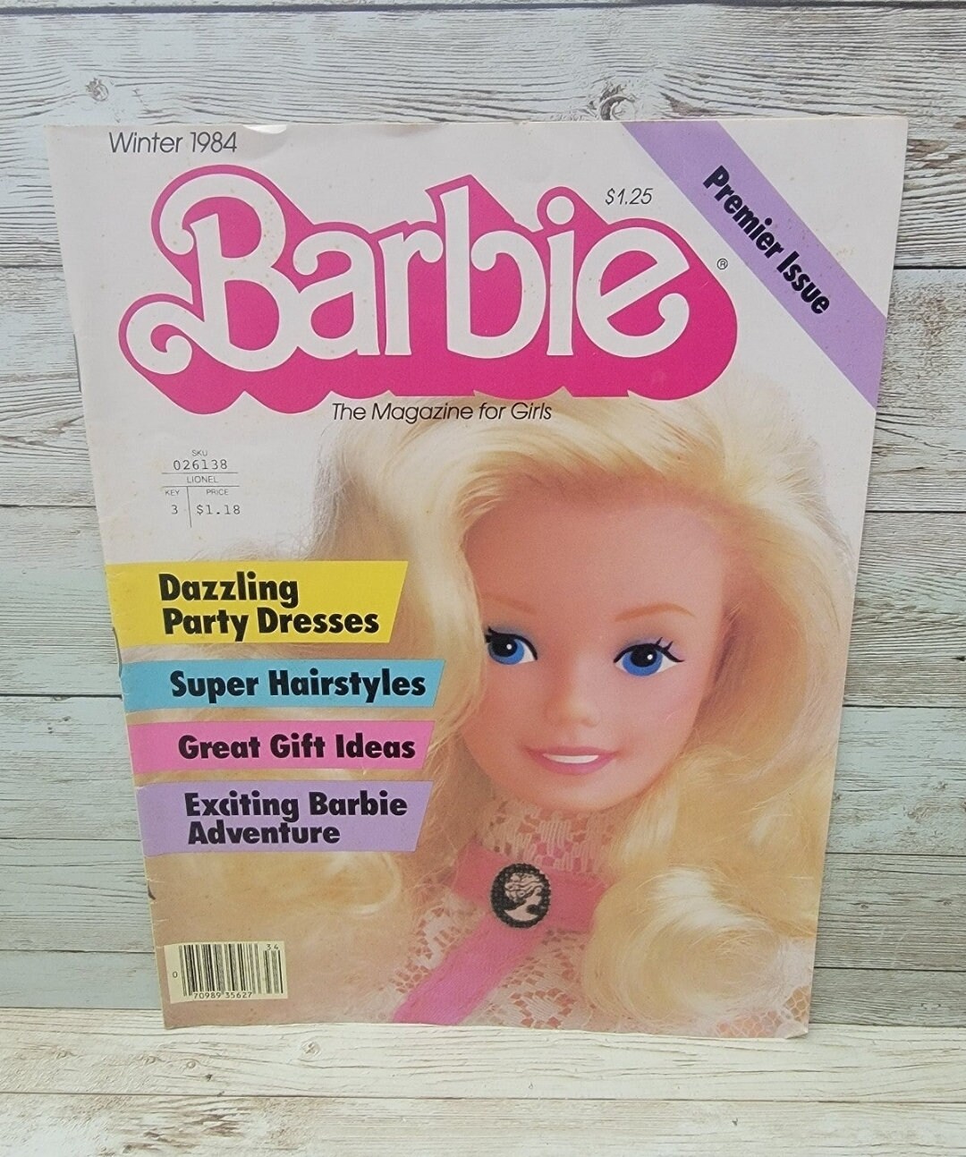 1983 Barbie Doll First Issue Magazine for Girls Premier Issue Etsy
