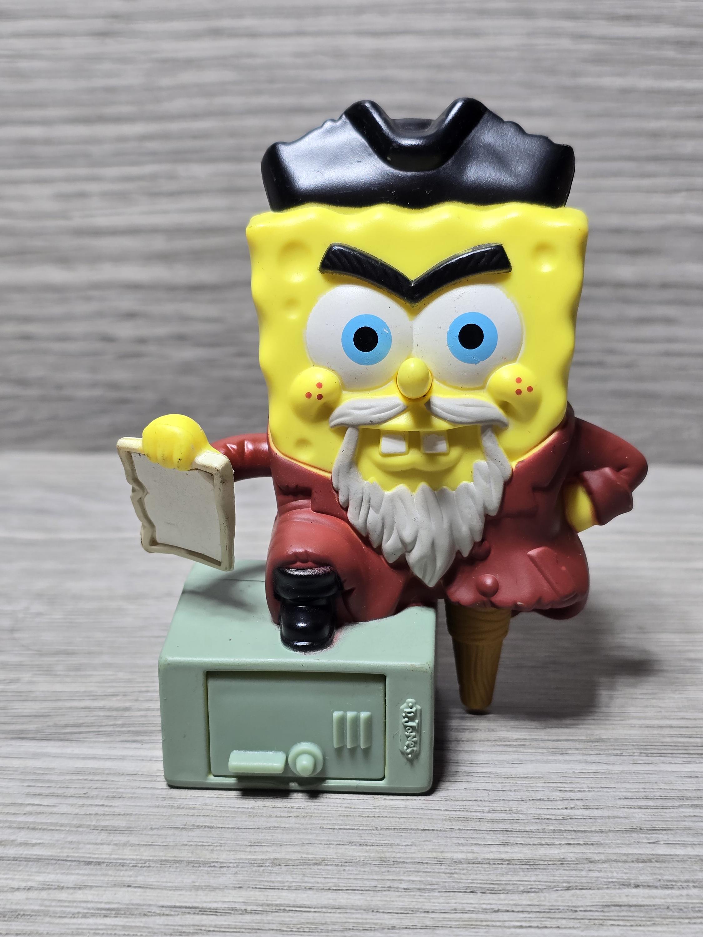 Spongebob Davey Jones Locker Pirate Burger King Figure - Etsy