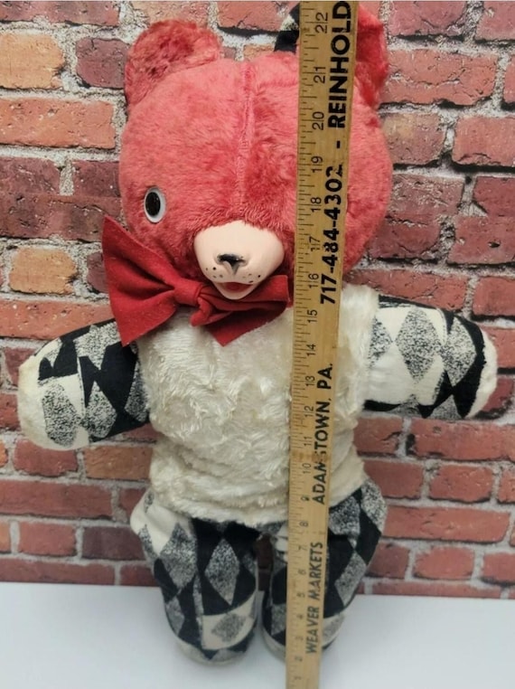 アンティーク ヴィンテージ ピンク くま ぬいぐるみ セット ガンド