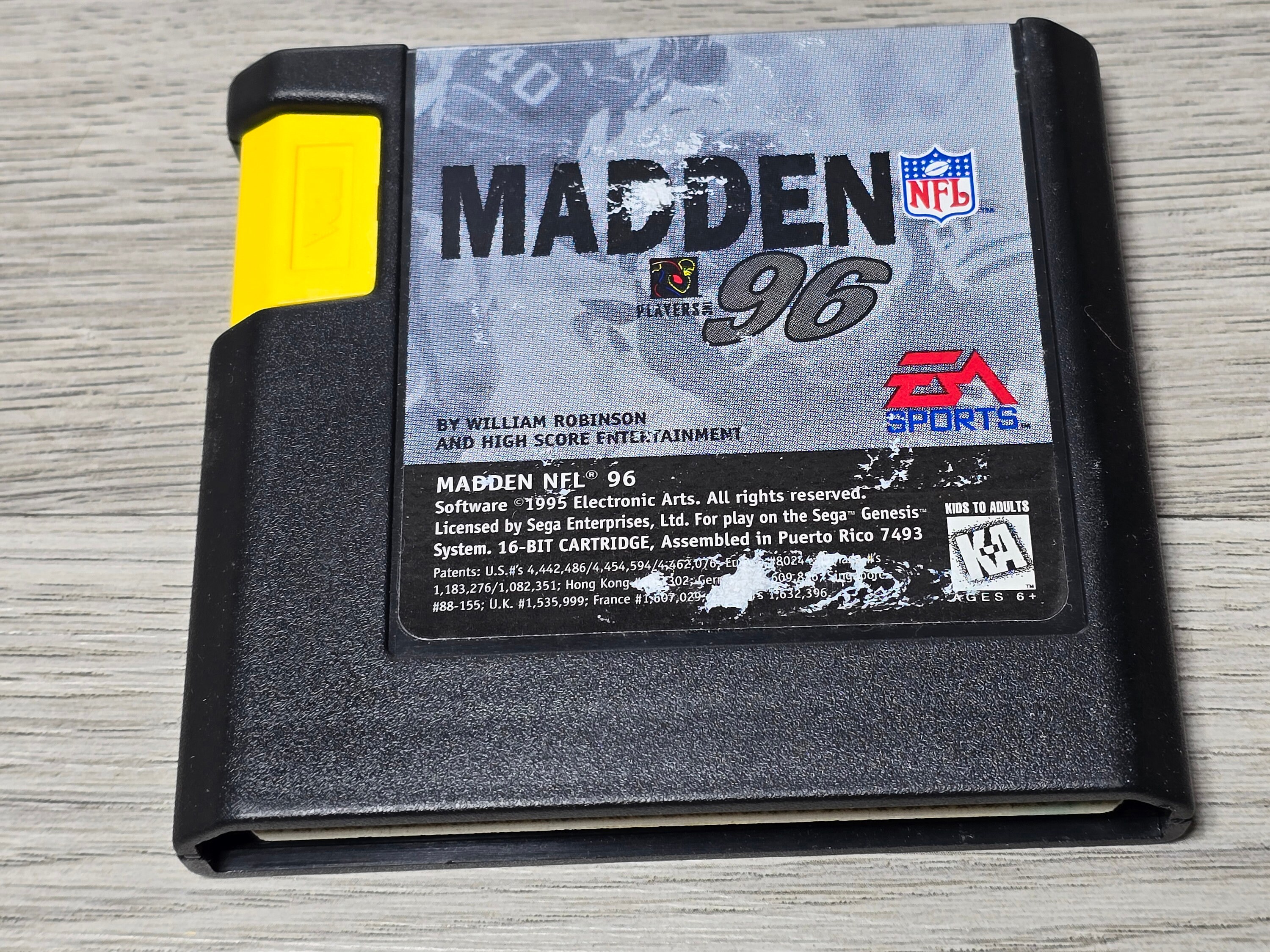 1995 Sega Genesis Madden 96 NFL EA Sports - Etsy