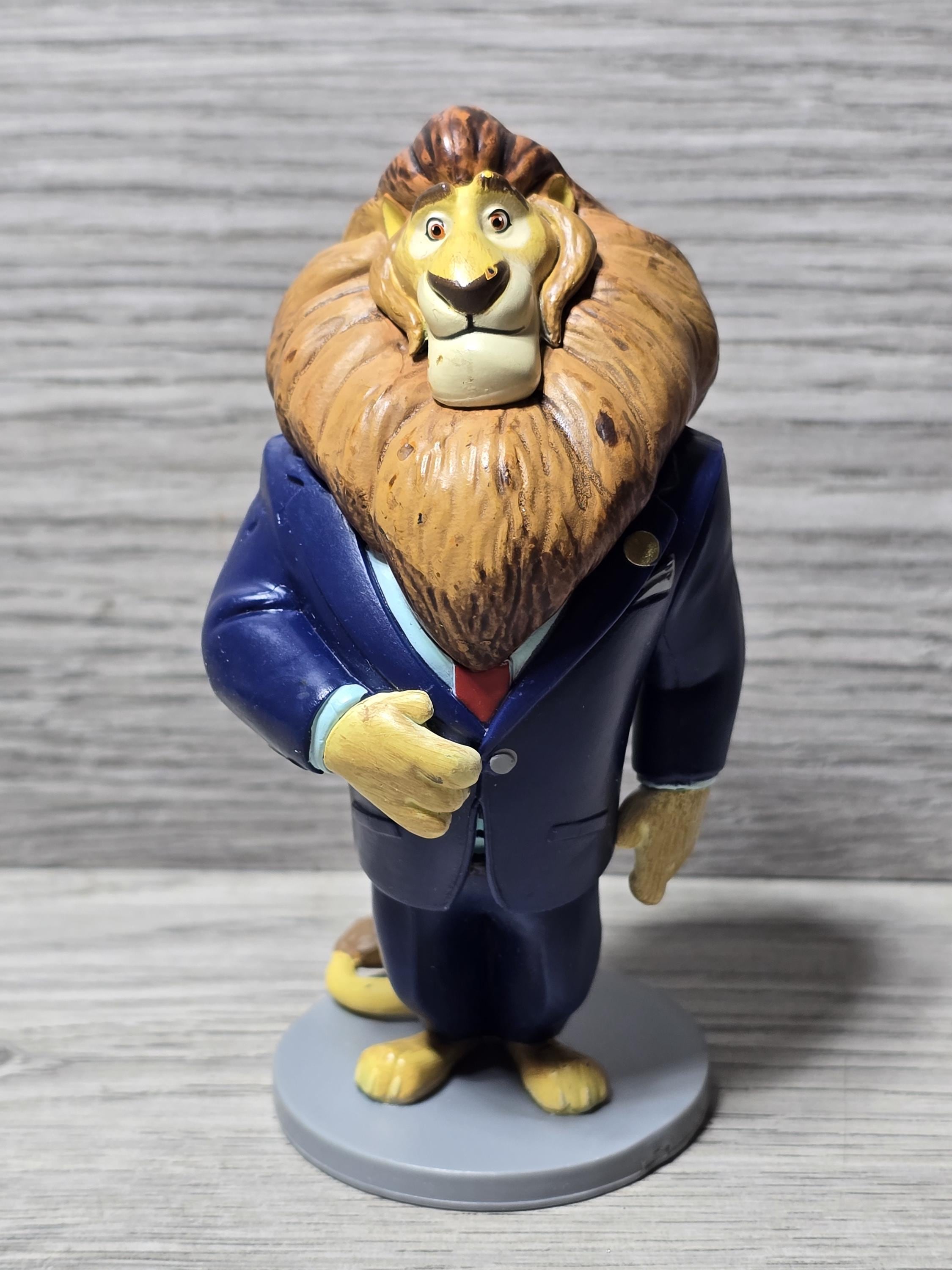 ディズニーストア ズートピア 4インチ ライオン ライオンハート 市長