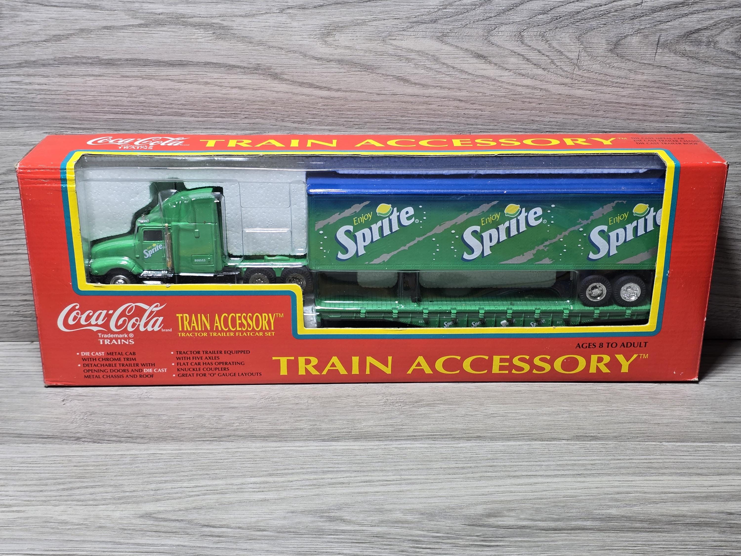 Vintage K-line Coca Cola SPRITE Train Accessory Die Cast Semi