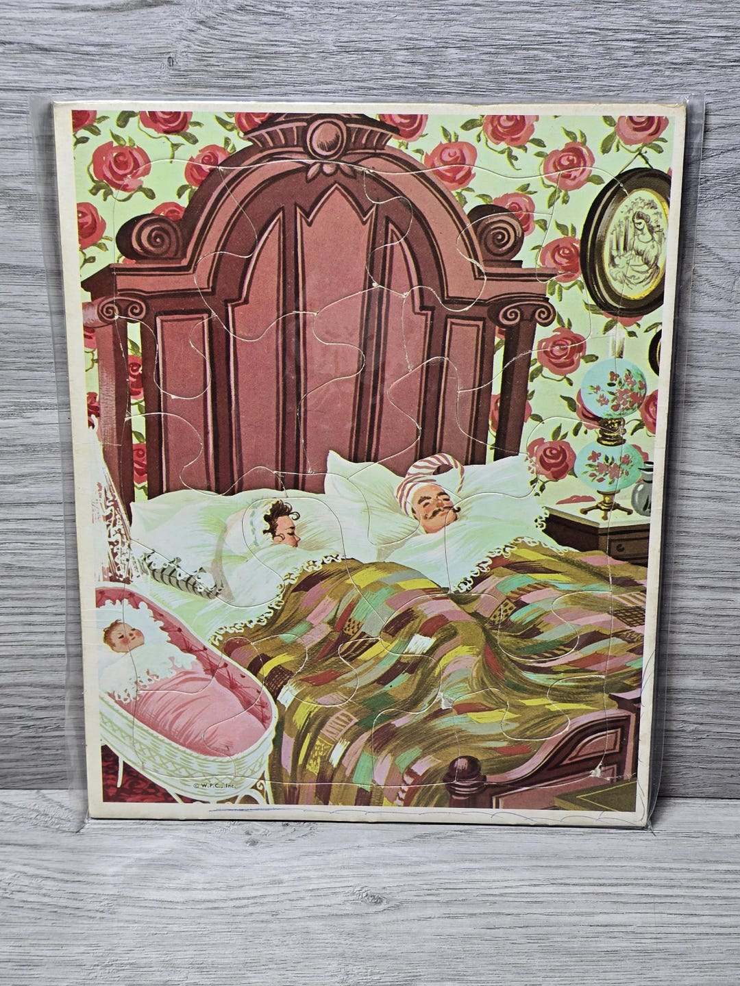 1960 Whitman the Night Before Christmas Frame Tray Puzzle - Etsy