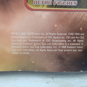 RARE Star Trek KIRK SPOCK Figure 2-pack Art Asylum Diamond Select ...