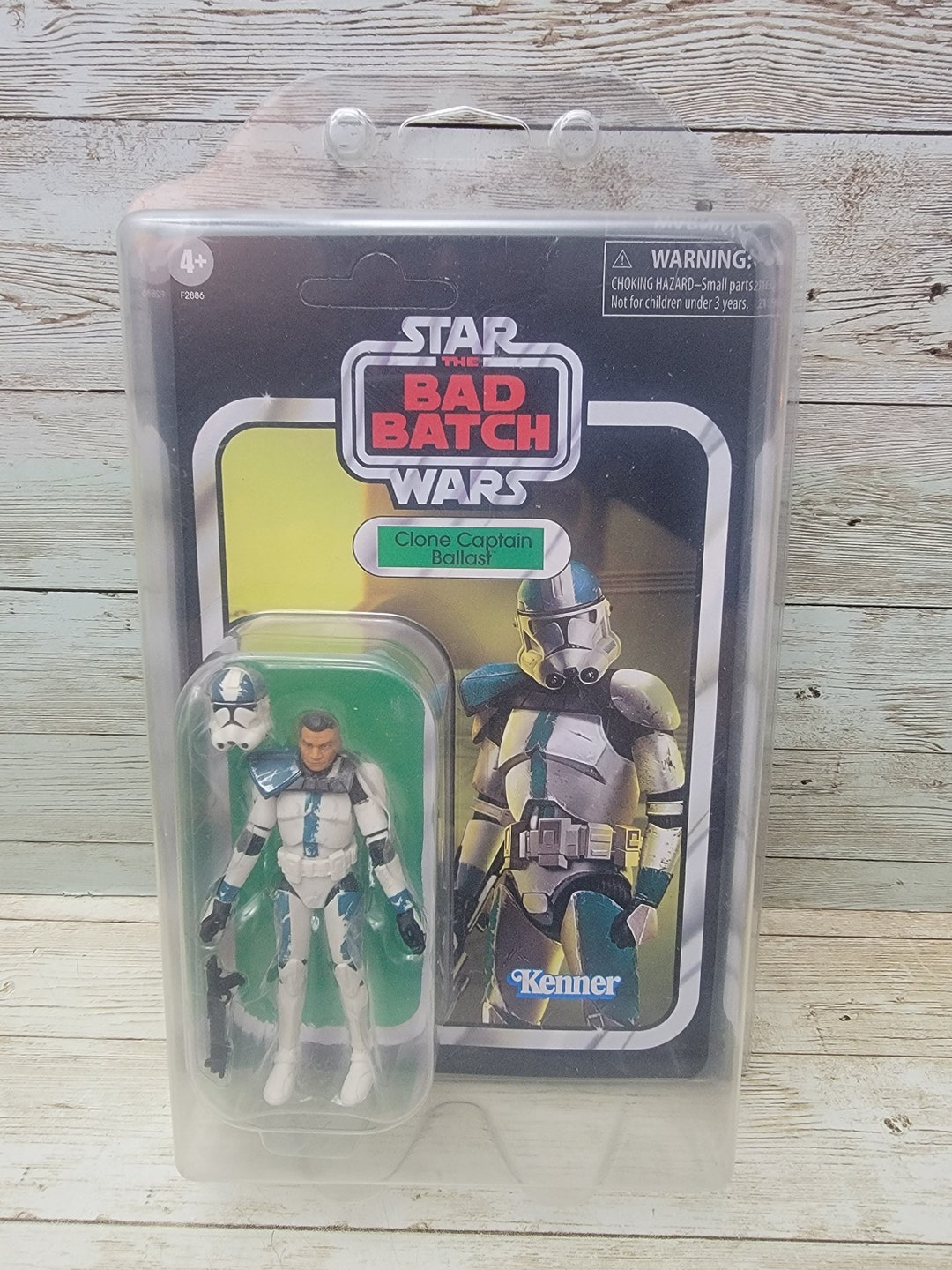Star Wars Hasbro Vintage Collection Bad Batch Clone Captain Ballast W