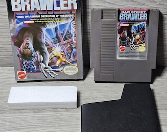 Bad Street Brawler NES Nintendo Entertainment System Game Cartridge Plus Box
