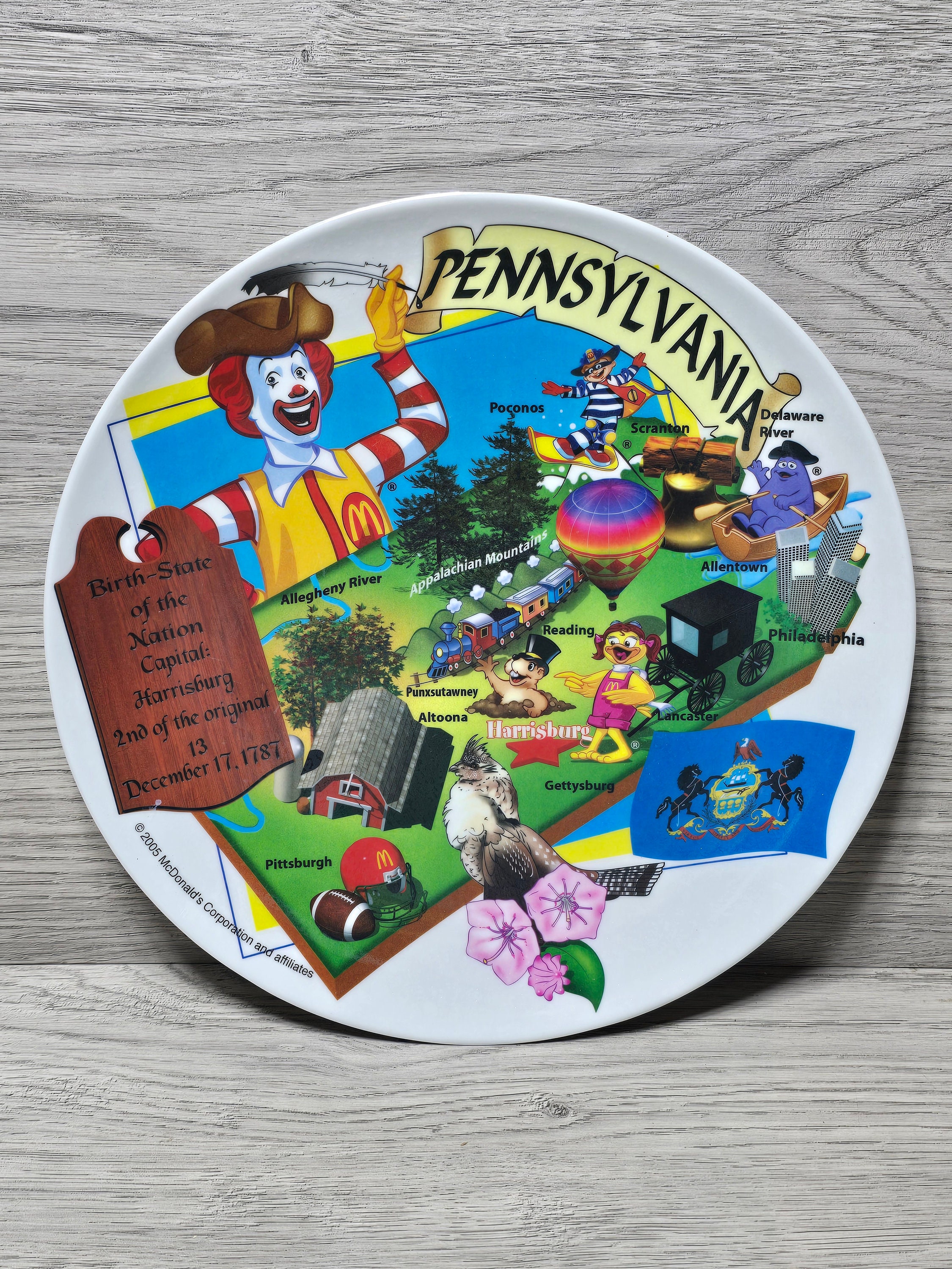 Ronald Mcdonald Pennsylvania Mcdonald's 9.5