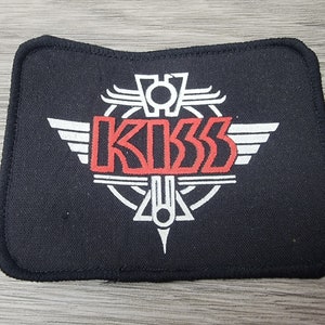 Vintage KISS-patch 4 "x 3"