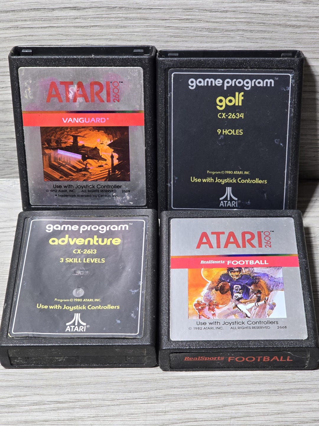 Atari 2600 Game Cartridge Lot of 4 - Etsy