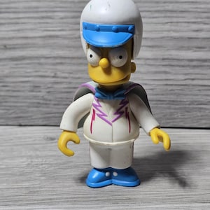 The Simpsons World of Springfield Daredevil Bart 4&quot; Figure Removable Helmet