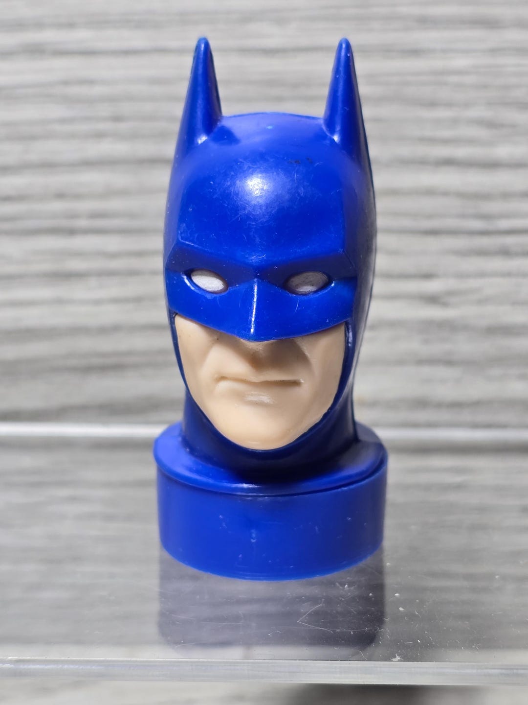 1989 DC Batman Head Mini Bust Plastic Candy Container - Etsy