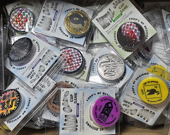 One RANDOM Pack 1994 Pogs Jam Caps Cap Game Religious Christian Slammer