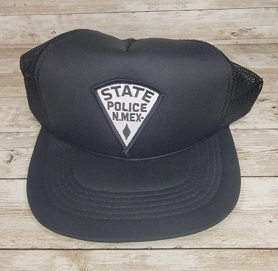 1980s Vintage New Mexico State Police Trucker Hat… - image 1