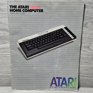 1983 Atari Home Computer 600XL Owner's Guide