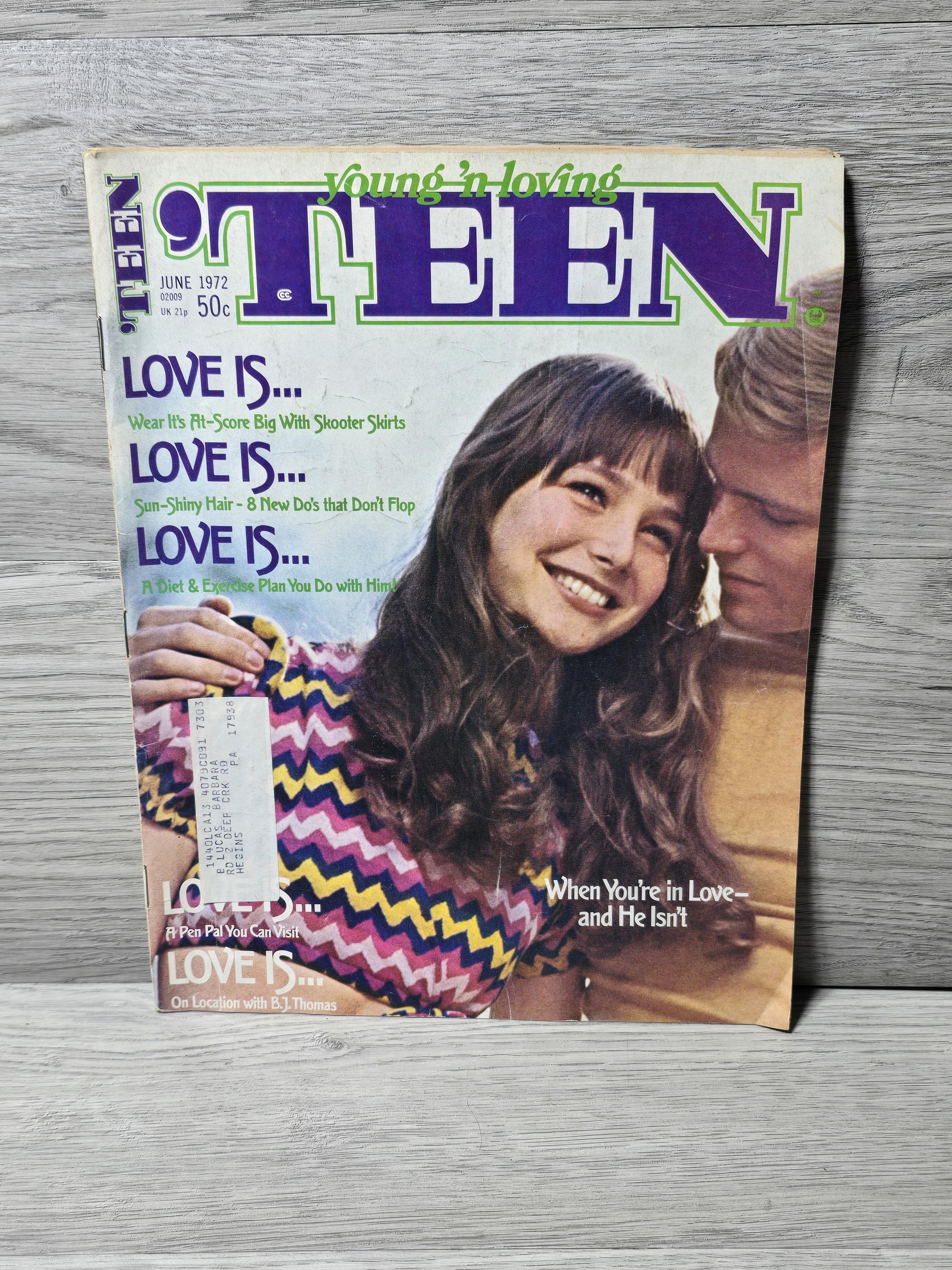 1972 June Young 'N Loving Teen Magazine Deborah Raffin Junk