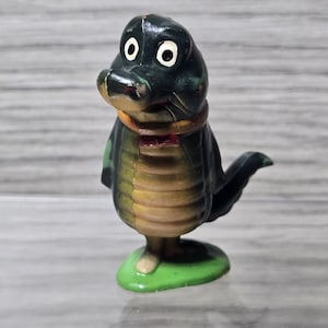 Marx TV Tinykins Alfy Gator Plastic Figure Hanna Barbera Yogi Bear Character