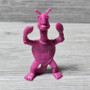 1970s Tim Mee Galaxy Laser Team 2.5” Turtle Lobster Figure PVC