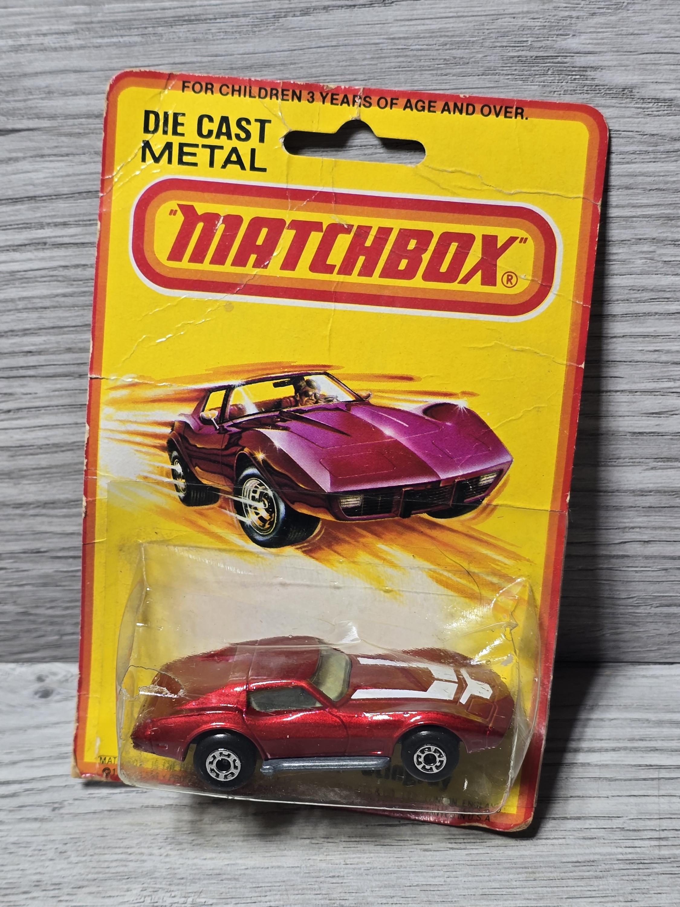 1979 Matchbox No. 62 Chevy Corvette Stingray Chevrolet - Etsy 日本