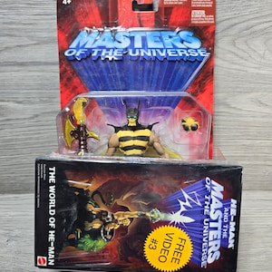 Masters of the Universe MOTU Buzz-Off PLUS He-Man VHS