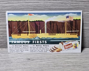 1940er Jahre Tintenlöschlöscher für Bond Bread Werbung im zweiten Weltkrieg