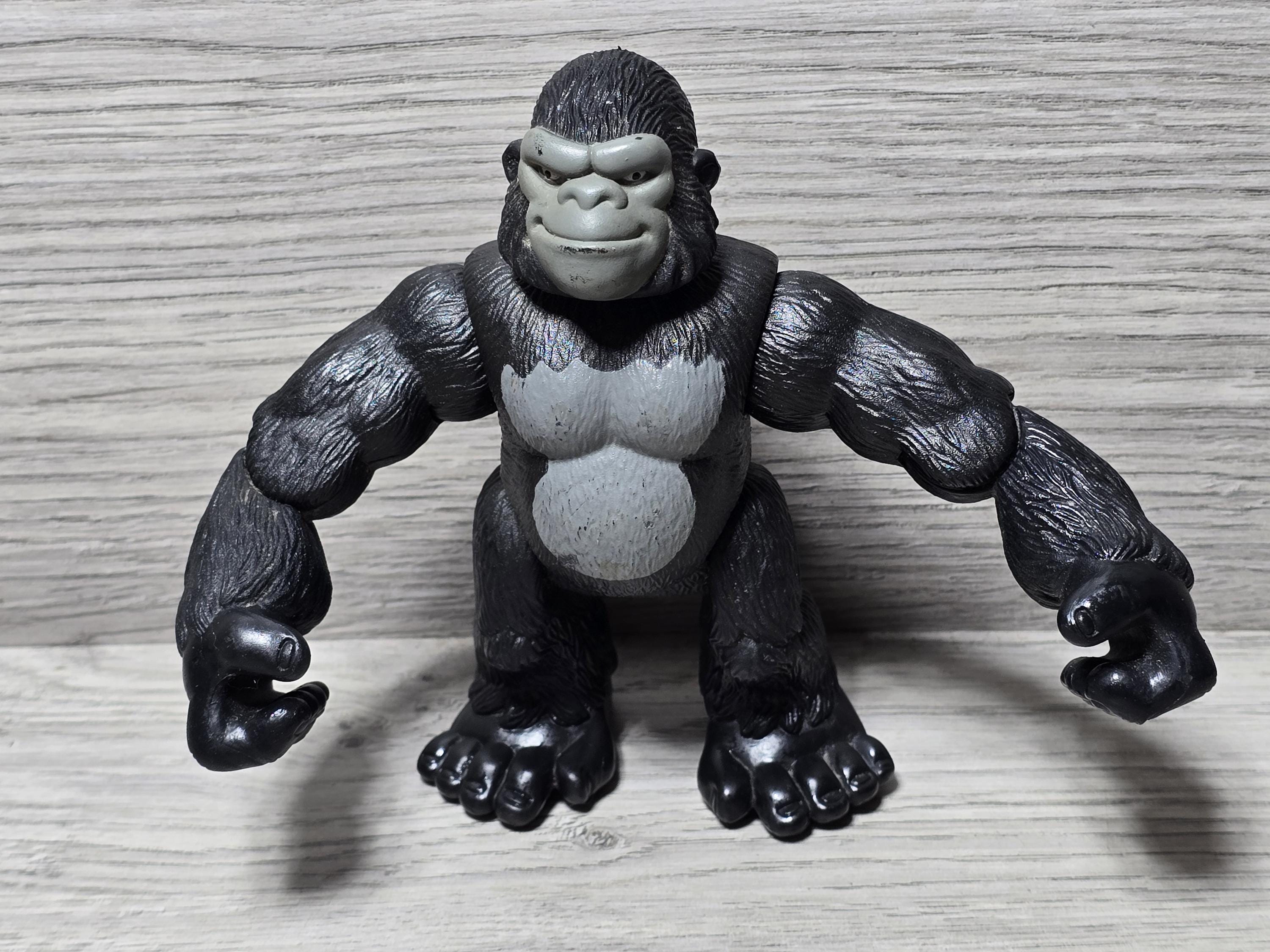 2006 Mattel Jungle Safari 5 Gorilla Poseable Action Figure Push Head Action Etsy Canada