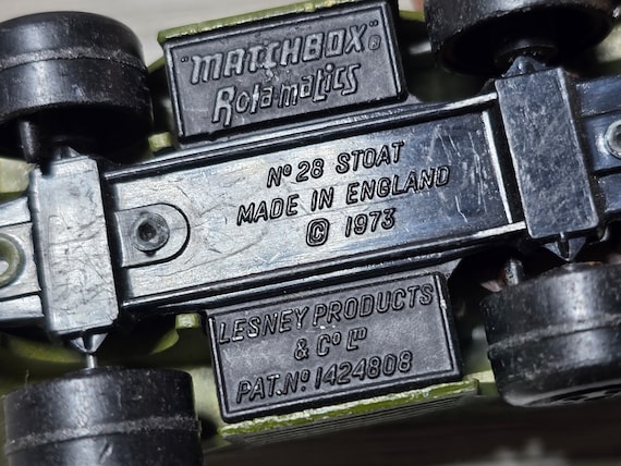1973年 レスニー マッチボックス ローラマティックス ストート