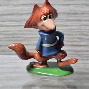 Marx TV Tinykins Alfy Gator Plastic Figure Hanna Barbera Yogi Bear Character
