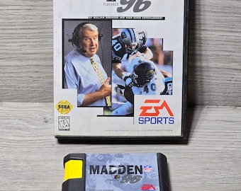 1995 Sega Genesis Madden 96 NFL EA Sports - Etsy