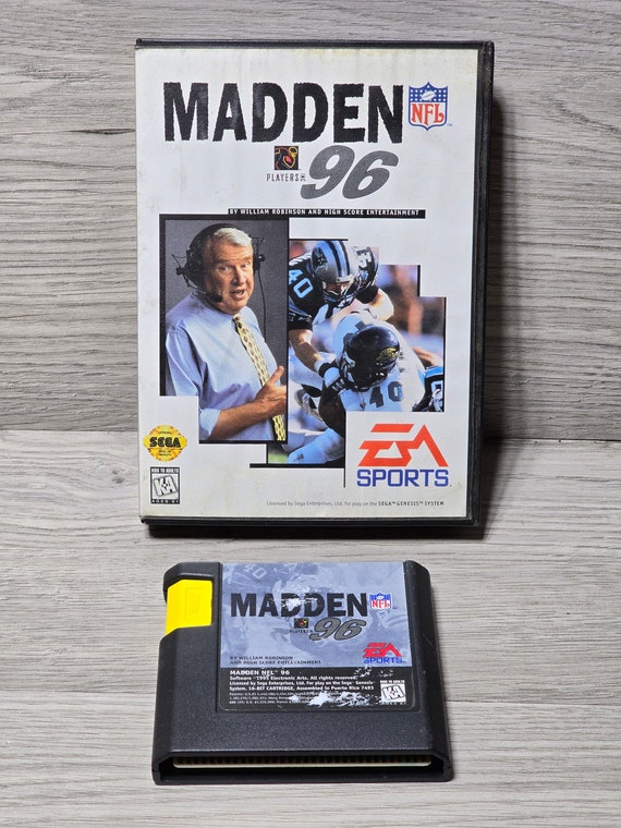 1995 Sega Genesis Madden 96 NFL EA Sports - Etsy