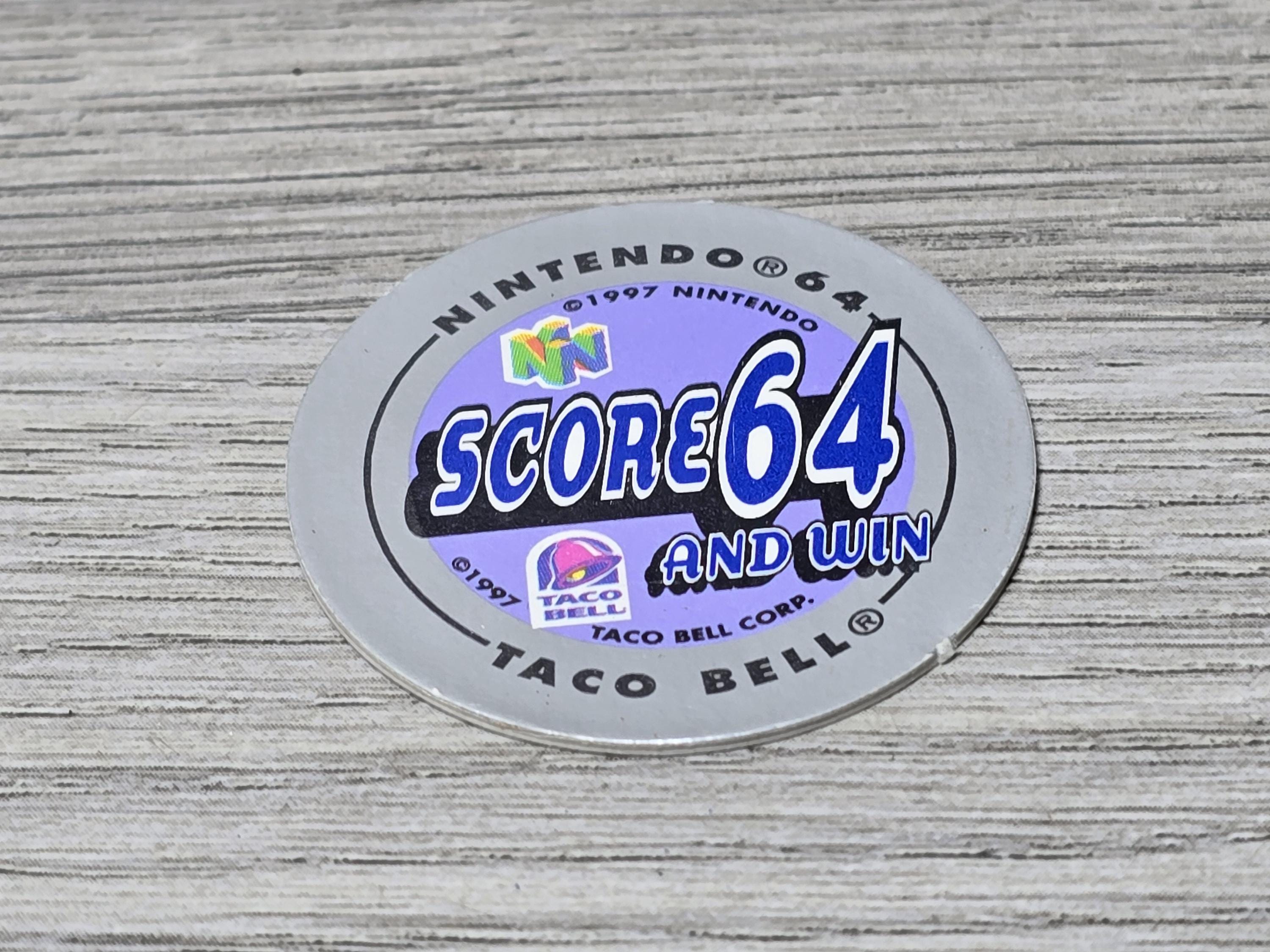 1997 Nintendo 64 Star Fox Mccloud N64 #60 Taco Bell Promo Game Pog