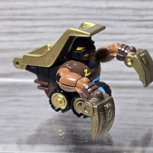 1993 Micro Machines Z-Bots 2&quot; RAMMOR Robot Galoob Action Figure