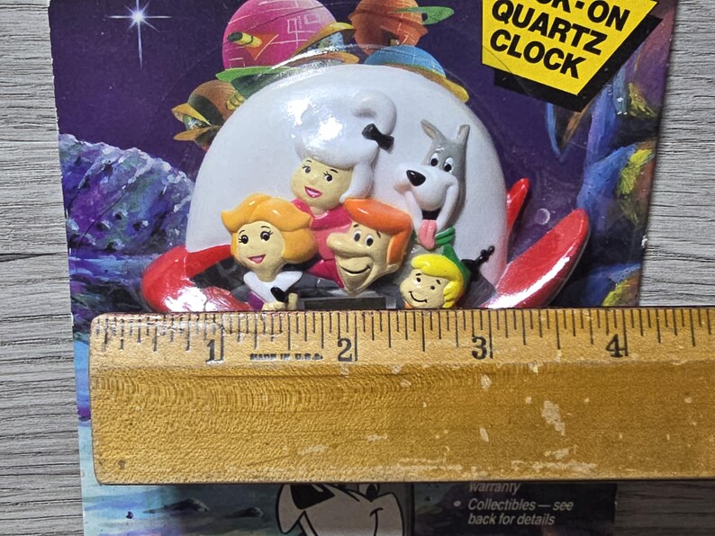 1990 Jetsons the Movie Cosmic Clock Stick-on in Original Blister HTF - Etsy