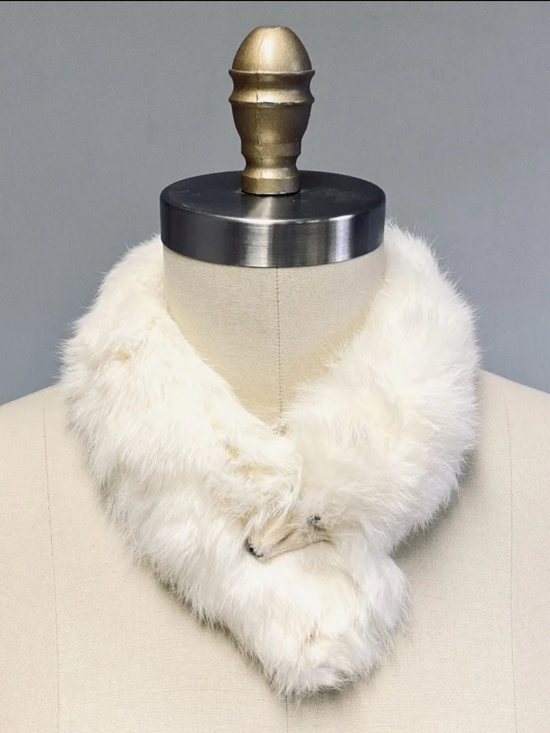 Mink scarf with head value clearance
