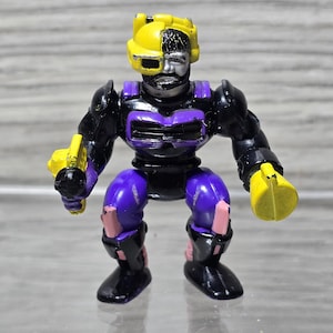 1993 Micro Machines Z-Bots 2&quot; KROBARR Robot Galoob Action Figure