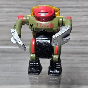 1993 Micro Machines Z-Bots 2&quot; GASHANOID Robot Galoob Action Figure