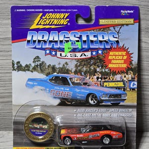 Johnny Lightning Dragsters USA &#39;72 Chi-Town Hustler 1:64 Die-Cast