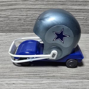 1970年代 ダラス カウボーイズ NFL フットボール ヘルメット Sportoys 3インチ プラスチック バギーカー