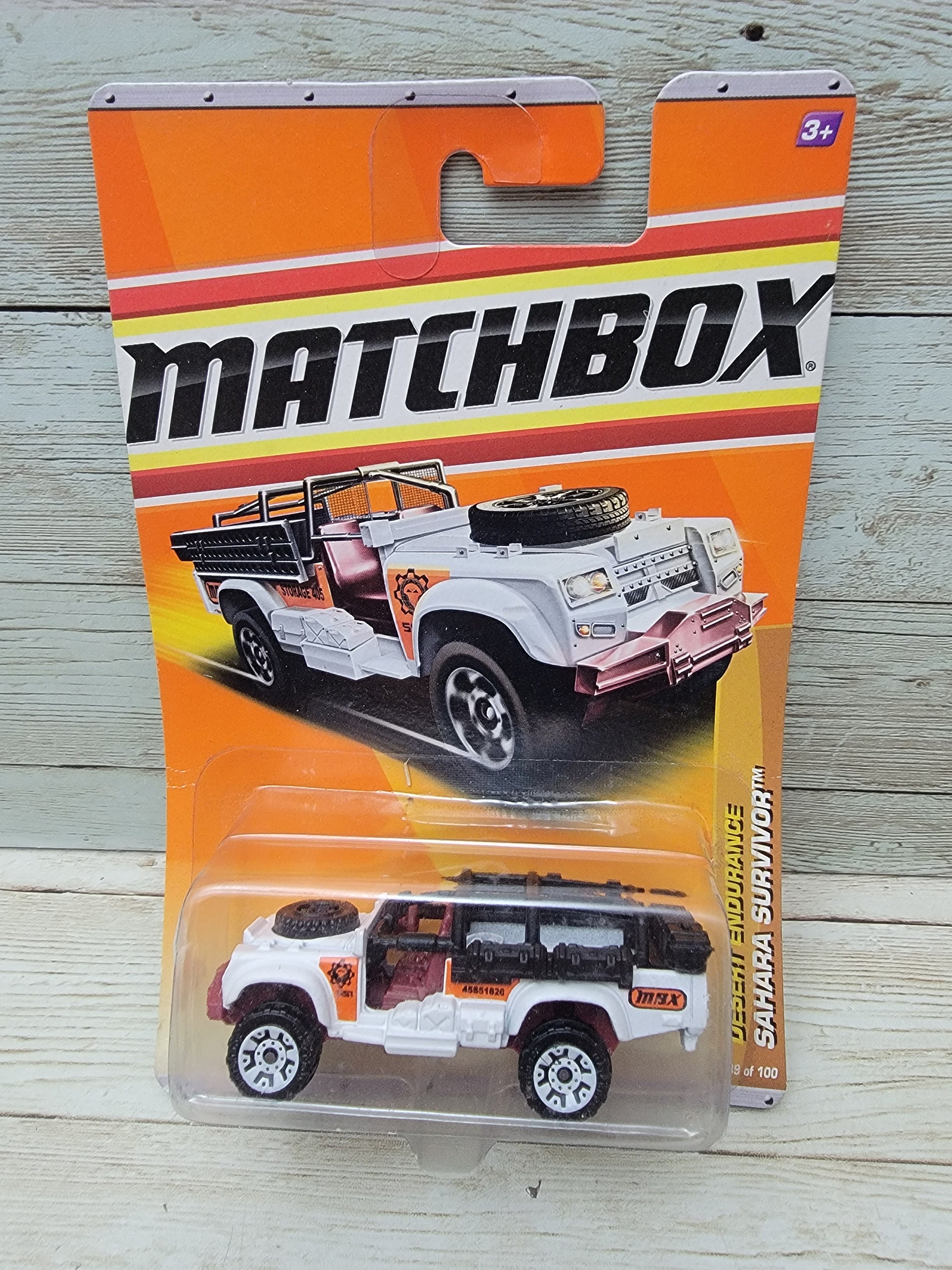 SAHARA SURVIVOR Desert Endurance Series (#6 of 11) MATCHBOX 2010 Basic Die-Cast Vehicle (#89 of 10 I Finished the Toughest Footrace on Earth: 260km through the Sahara Desert