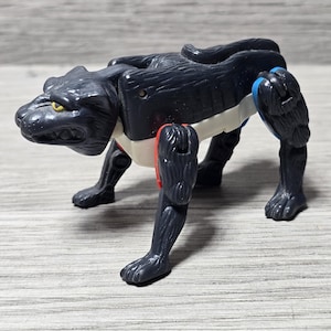 Figura de acción del robot lobo de Hasbro Takara Transformers Beast Wars de 1996