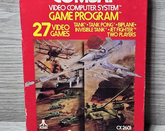 1978 PUSTE Atari 2600 Combat Box Tylko