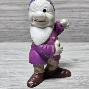 1930s Walt Disney Grumpy Dwarf From Snow White 3&quot; Bisque Figure Character
