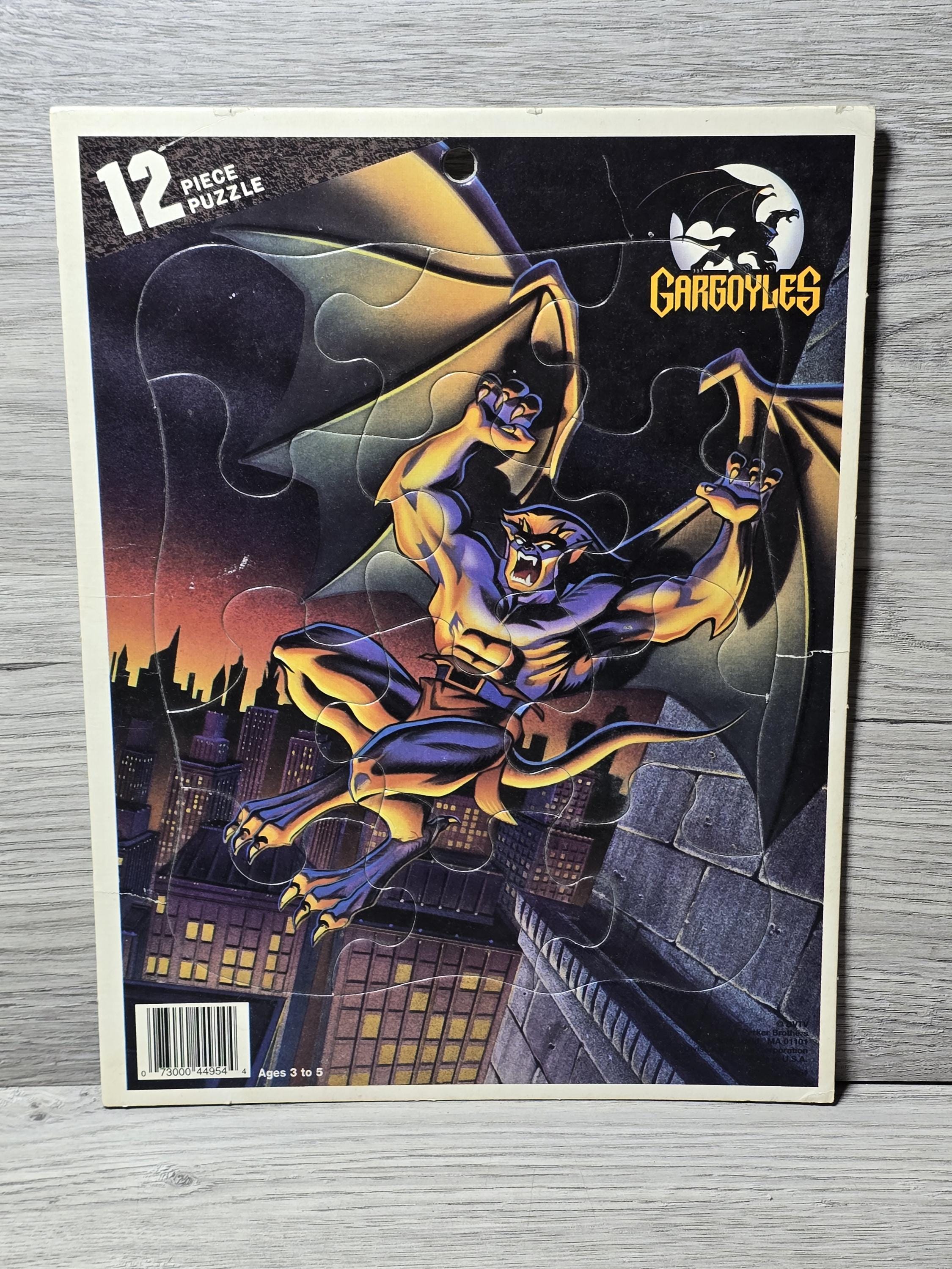 1994 Gargoyles Cartoon Goliath 12 Piece Frame Tray Jigsaw Puzzle