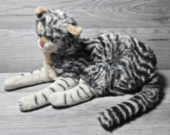 Ganz Cozy Cat Collection ヴィンテージ猫ぬいぐるみ 1993年 リアルな