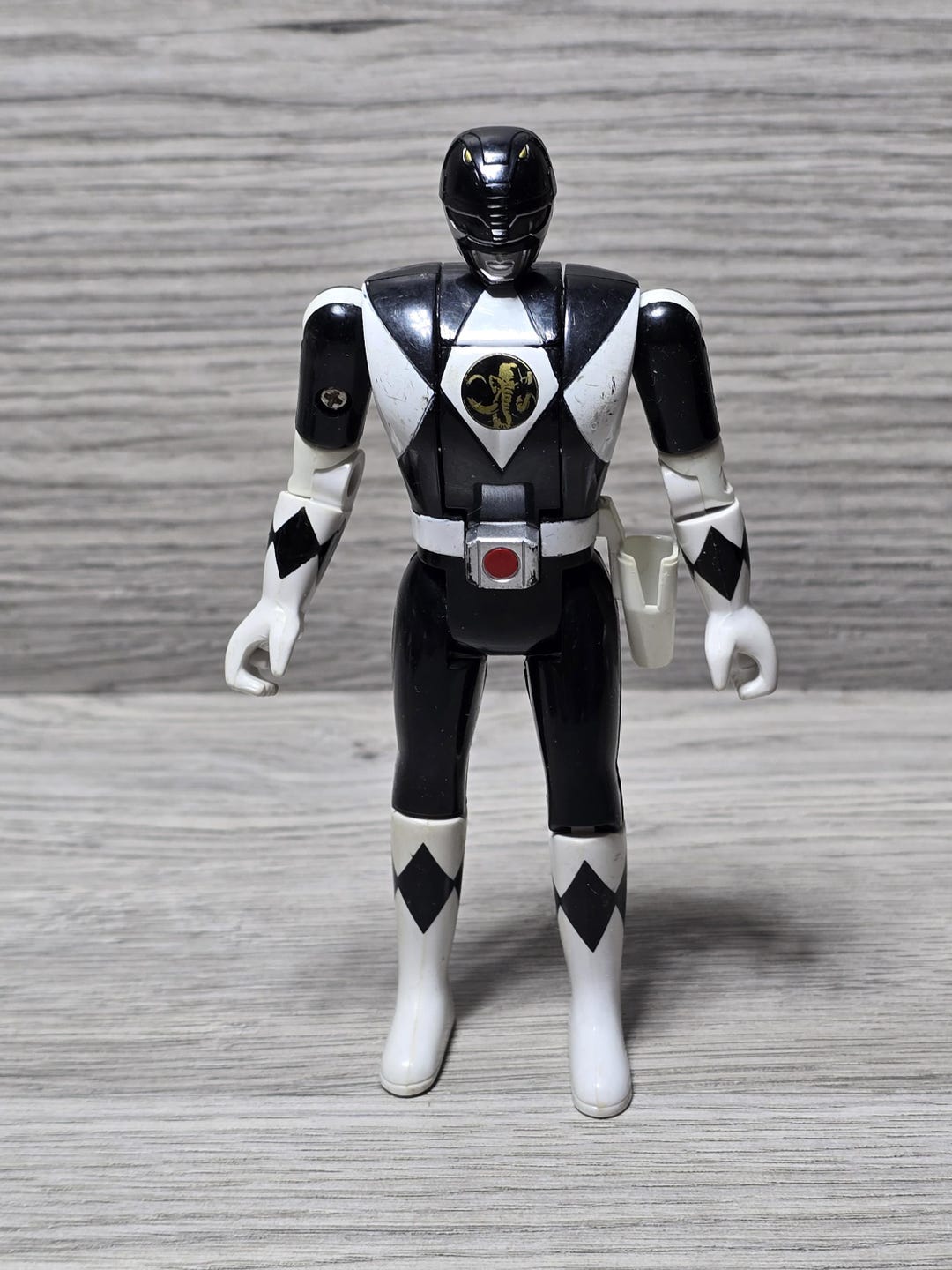 1993 Bandai Mighty Morphin Power Rangers Zach Black Flip Head Figure - Etsy