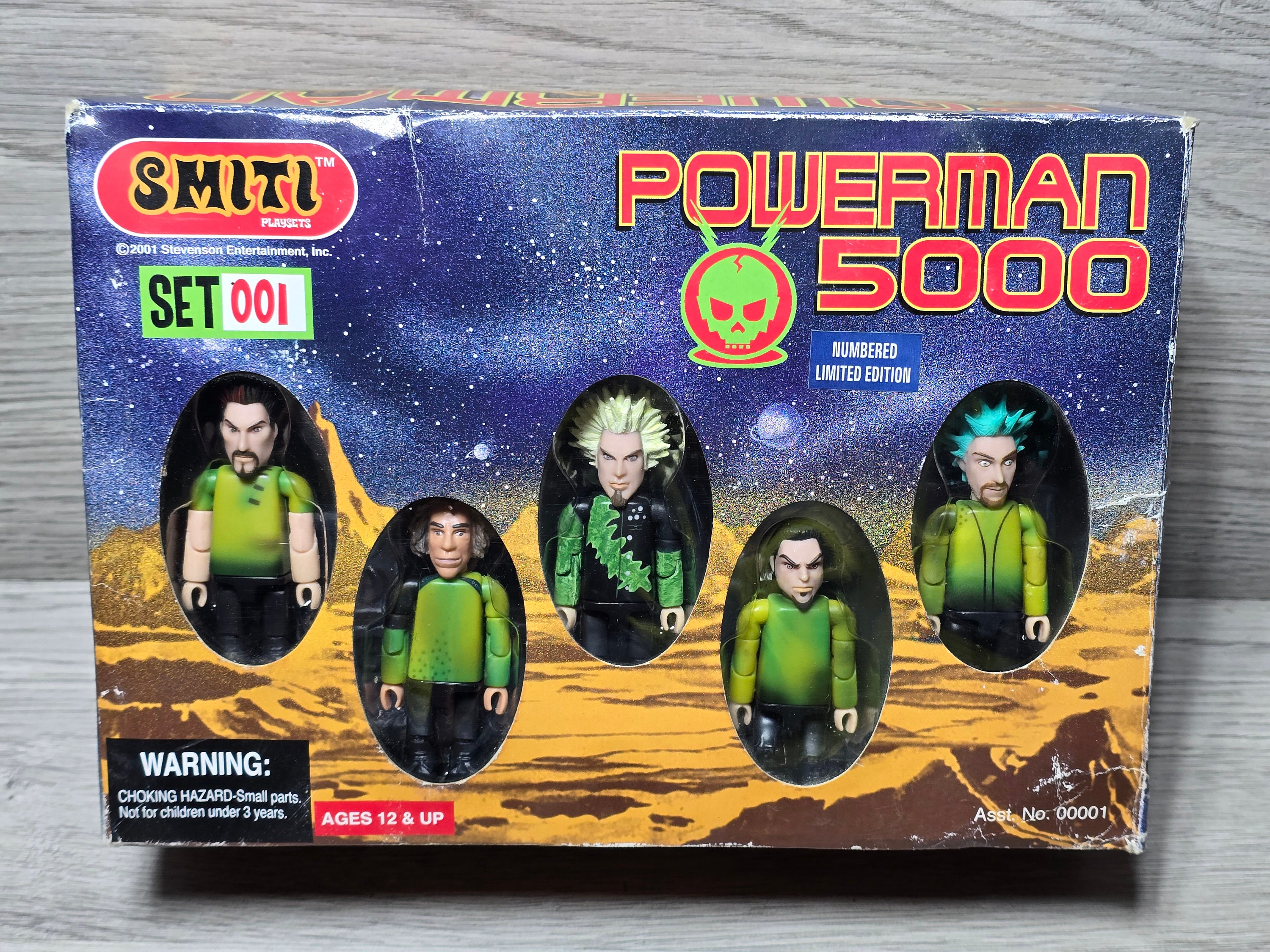 SMITI Powerman 5000 フィギュア セット001 Smiti Powerman 5000 Set