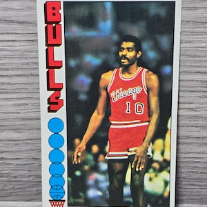 1976-77 Topps Bob Love Basketballkarte Nr. 45 Chicago Bulls