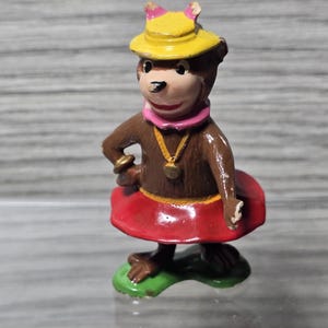 1960s Marx TV Tinykins Cindy Plastic Figure Hanna Barbera Yogi Bear Character
