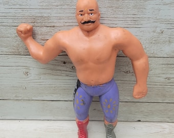 1985 WWF Iron Sheik 4,5 ''Bend 'Ems Titan Sports LJN Bendie Wrestling Figur